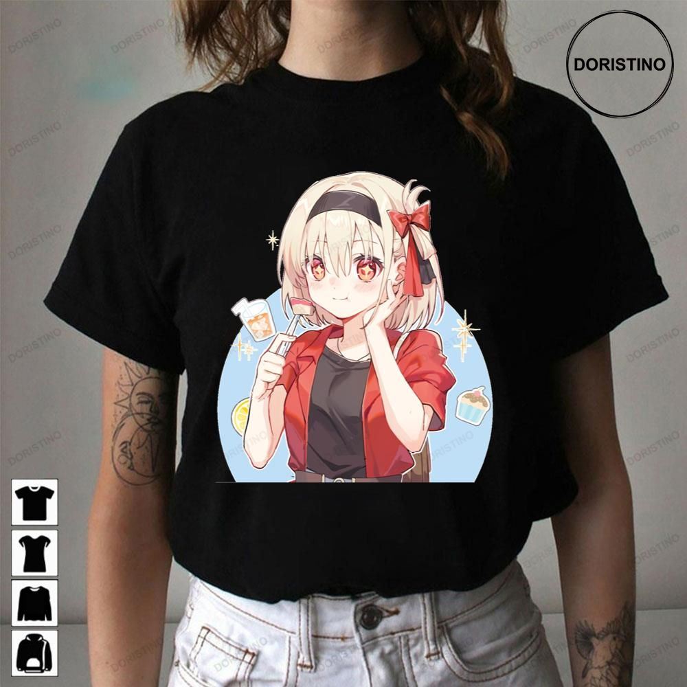 Cute Lycoris Recoil Chisato Limited Edition T-shirts